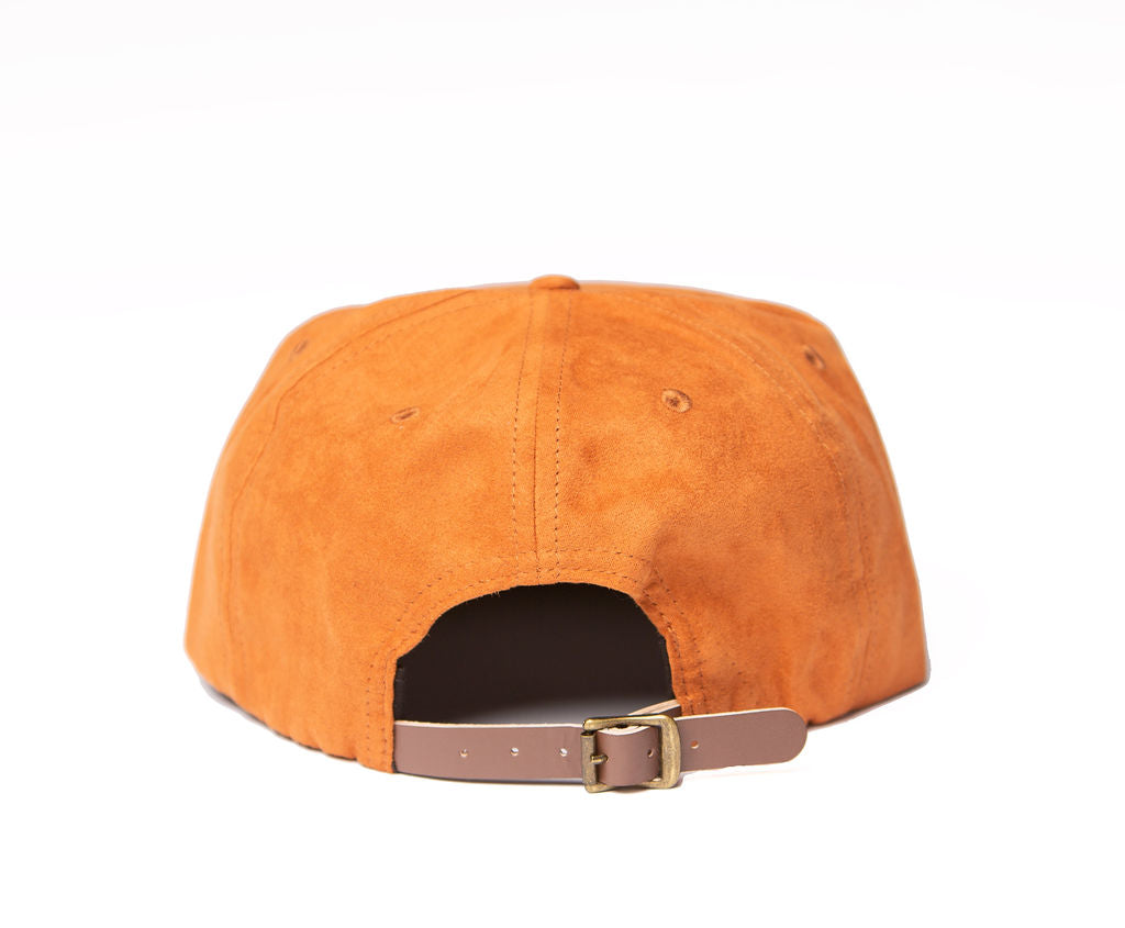 Back of Camel Suede Hat