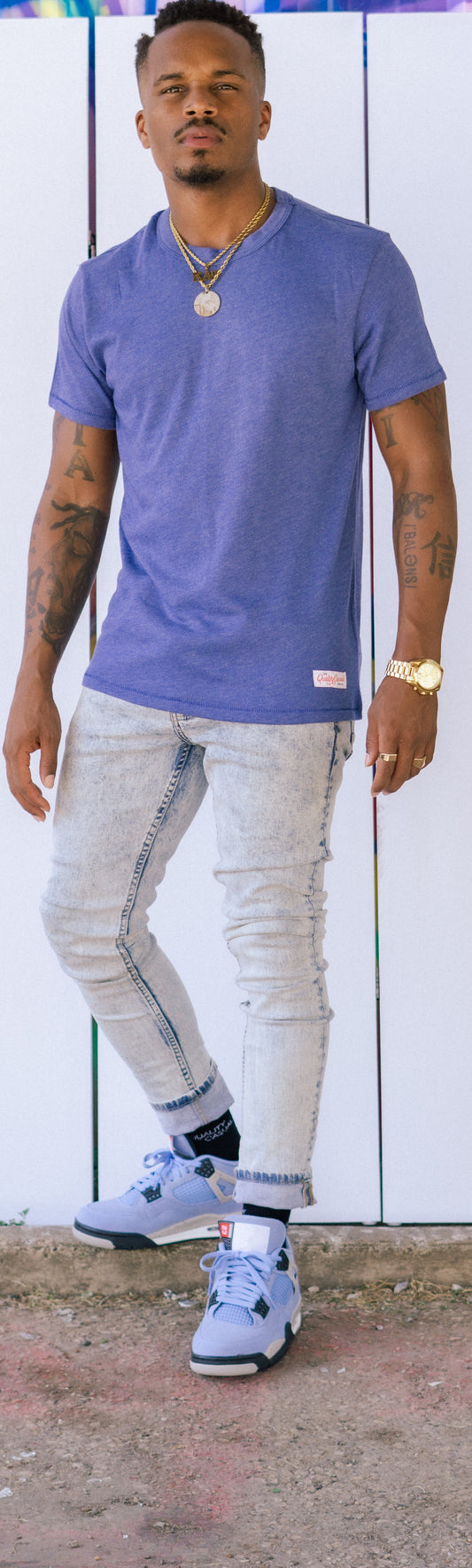 Royal Blue Crewneck T-Shirt