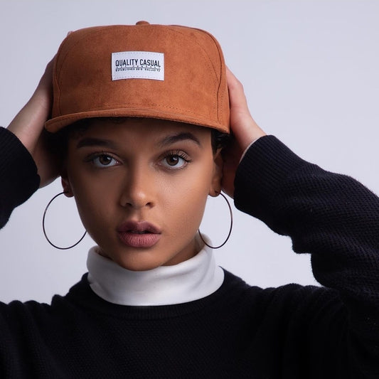Camel Suede Hat