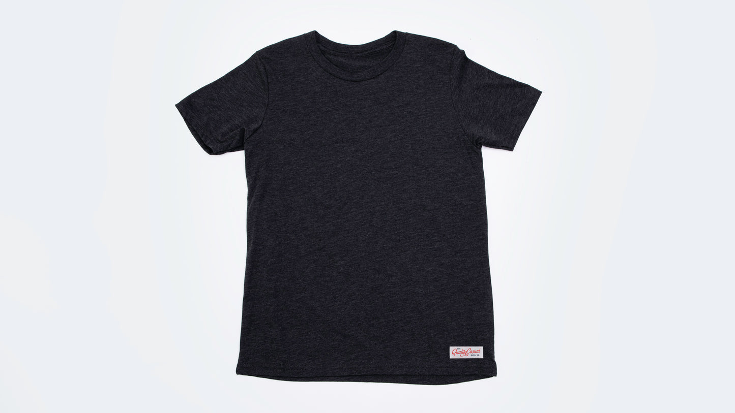 Heather Black Youth T-Shirt