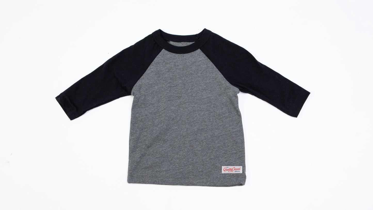Grey TODDLER BASEBALL T-Shirt