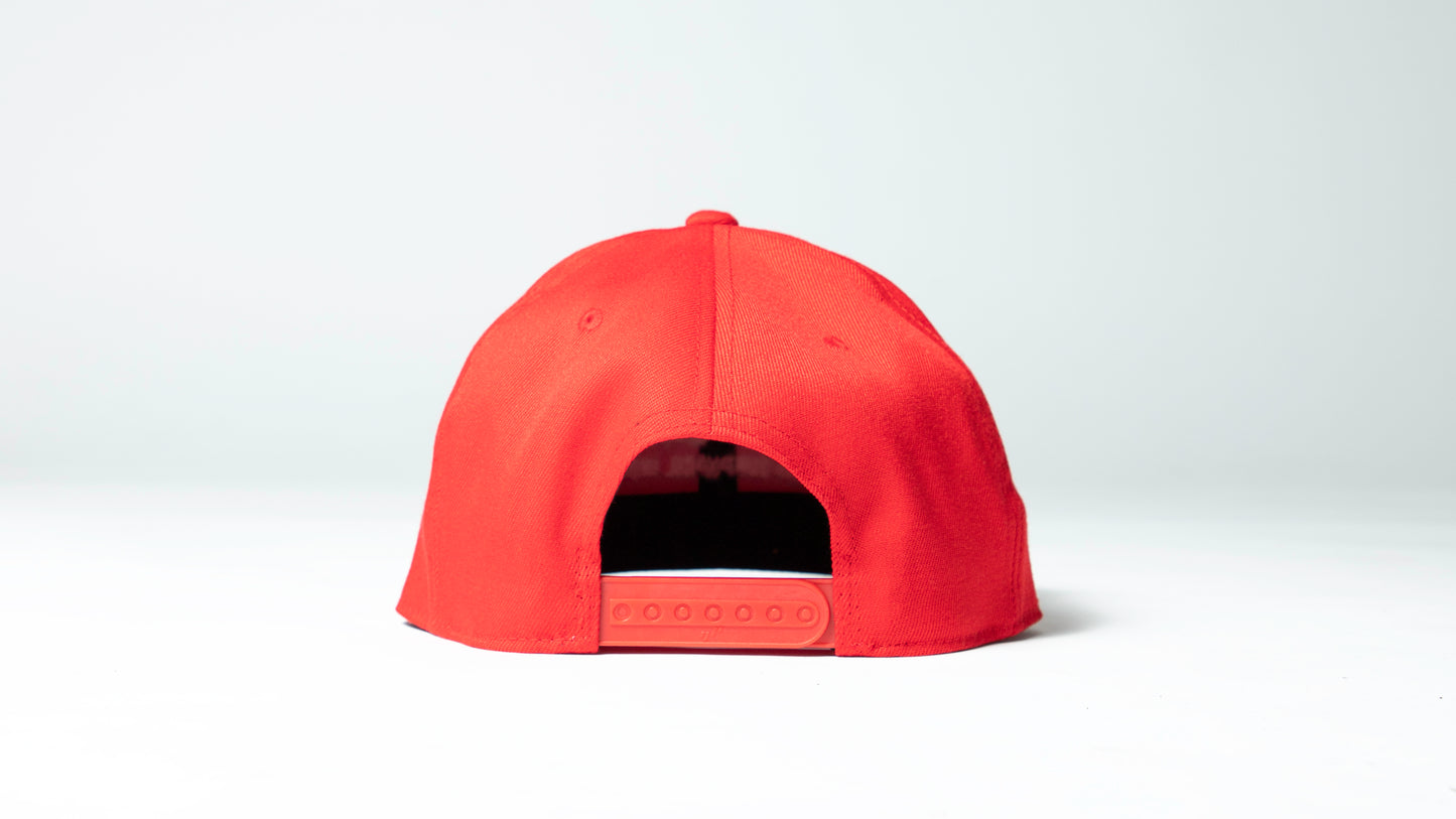Red Snapback Hat