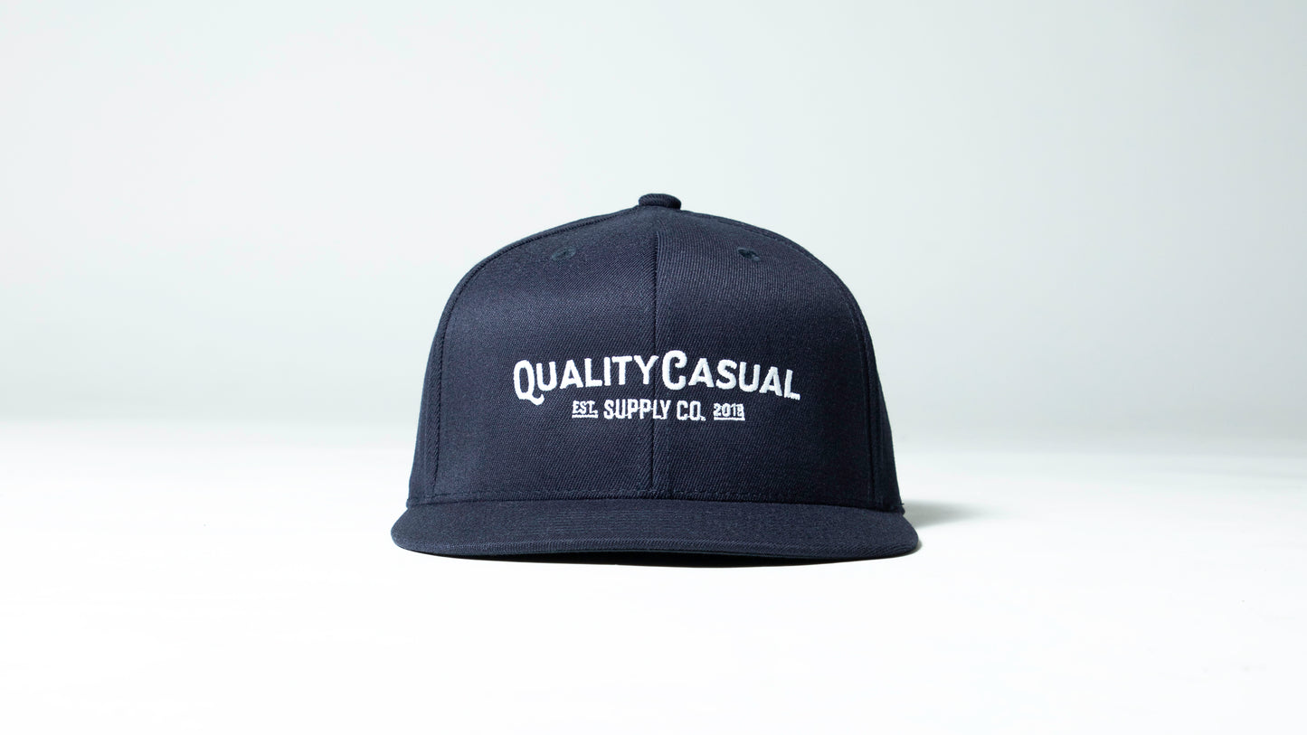 Blue fitted