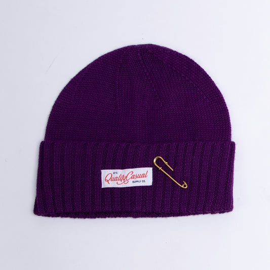 Purple Beanie